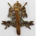 Scarce Edwardian 16th Queen's Lancers Cap Badge - King's Crown (no 'The' in scroll). (c.1902-1905)