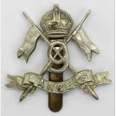 9th Lancers Cap Badge - King's Crown