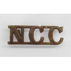 Non Combatant Corps (N.C.C.) Shoulder Title