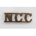 Non Combatant Corps (N.C.C.) Shoulder Title