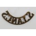 Boer War South Lancashire Regiment (S.LANCS) Shoulder Title