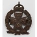 Inns of Court O.T.C. Officer's Service Dress Cap Badge - King's Crown