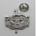 Gloucestershire Regiment Anodised (Staybrite) Front & Back Cap Badges