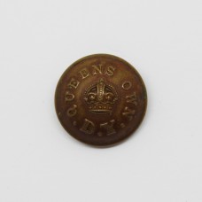 Queen's Own Dorset Yeomanry Button - King's Crown (Small)