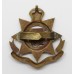 23rd Bn. London Regiment Officer's Service Dress Cap Badge - King's Crown