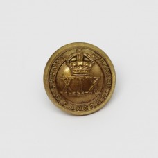 19th County of London Bn. (St. Pancras) London Regiment Officer's Button (Small)