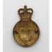 7th Queen's Own Hussars Cap Badge - Queen's Crown