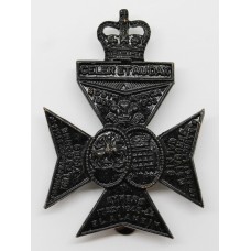 16th London Regiment (Queen's Westminster & Civil Service Rifles) Cap Badge - Queen's Crown