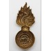 Royal Fusiliers Fur Cap Grenade Badge - King's Crown