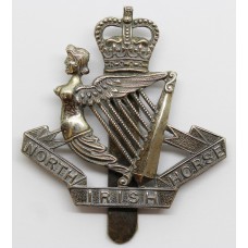 North Irish Horse Cap Badge - Queen's Crown