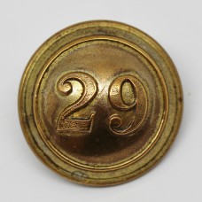 Victorian 29th (Worcestershire) Regiment of Foot Officer's Button