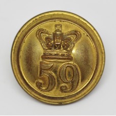 Victorian 59th (2nd Nottinghamshire) Regiment of Foot Officer's Button (Large)