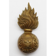 Royal Munster Fusiliers Fur Cap Grenade Badge