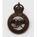 George VI Life Guards Officer's Service Dress Cap Badge