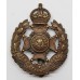 7th Bn. (Leeds Rifles) P.W.O. West Yorkshire Regiment Cap Badge - King's Crown