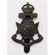 21st County of London Bn. (First Surrey Rifles) London Regiment Cap Badge - King's Crown