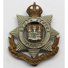 23rd Battalion London Regiment Cap Badge - King's Crown