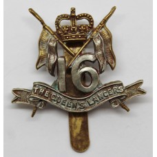 16th/5th Queen's Lancers Beret Badge - Queen's Crown