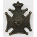 Victorian KIng's Royal Rifle Corps (K.R.R.C.) Militia Cap Badge