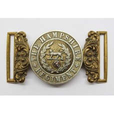 Victorian Hampshire Regiment Officer's Waist Belt Clasp (Post 1881)