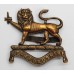 Herefordshire Regiment Officer's Service Dress Cap Badge