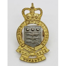 Royal Army Ordnance Corps (R.A.O.C.) Officer's Dress Cap Badge - Queen's Crown