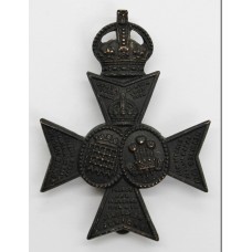 16th Bn. (Queen's Westminster & Civil Service Rifles) London Regiment Cap Badge - King's Crown