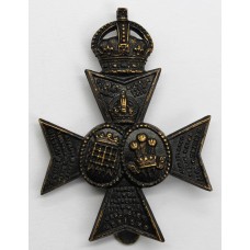 16th Battalion (Queen's Westminster & Civil Service Rifles) London Regiment Cap Badge - King's Crown