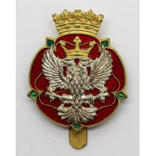 Royal Mercian & Lancastrian Yeomanry Enamelled Cap Badge