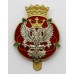 Royal Mercian & Lancastrian Yeomanry Enamelled Cap Badge