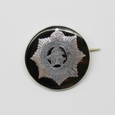 WW1 Army Service Corps (A.S.C.) 1917 Hallmarked Silver & Tortoiseshell Sweetheart Brooch