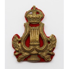 British Army Bandmaster's Musician Arm Badge - King's Crown