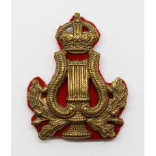 British Army Bandmaster's Musician Arm Badge - King's Crown