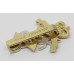 Royal Electrical & Mechanical Engineers Anodised (Staybrite) Cap Badge - Queen's Crown