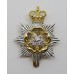 Gloucestershire & Hampshire Regiment Anodised (Staybrite) Cap Badge - Queen's Crown