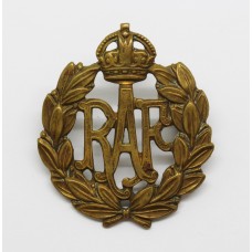 Royal Air Force (R.A.F.) Cap Badge - King's Crown