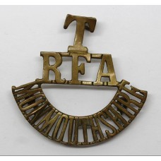 Monmouthshire Territorials, Royal Field Artillery (T / R.F.A. / MONMOUTHSHIRE) Shoulder Title