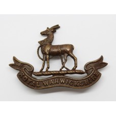 Royal Warwickshire Regiment Officer's Service Dress Collar Badge