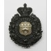 Victorian Leeds Volunteer Rifles Cross Belt Plate Badge