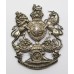 Victorian First East York Artillery Silver Plated Helmet Plate