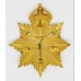 Army Service Corps (A.S.C.) Officer's Helmet Plate - King's Crown