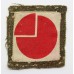 4th Infantry Division Printed Formation Sign (2nd Pattern)