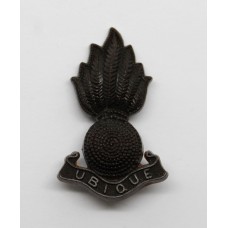 Royal Artillery WW2 Plastic Economy Field Service Cap/Collar Grenade Badge