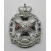 7th Battalion P.W.O. West Yorkshire Regiment (Leeds Rifles) Anodised (Staybrite) Cap Badge - with Tank