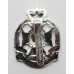 7th Battalion P.W.O. West Yorkshire Regiment (Leeds Rifles) Anodised (Staybrite) Cap Badge - with Tank