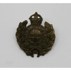 Northamptonshire Regiment Collar Badge - King's Crown