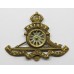 Royal Artillery Revolving Wheel Cap Badge - King's Crown