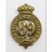 89th (Princess Victoria's) Regiment of Foot Pre 1881 Glengarry Badge