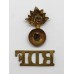 Royal Dublin Fusiliers (R.D.F.) Shoulder Title