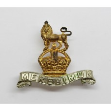 15th/19th King's Hussars Collar Badge - King's Crown